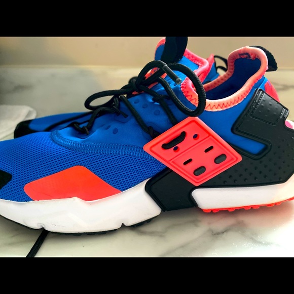 nike air huarache drift blue and pink